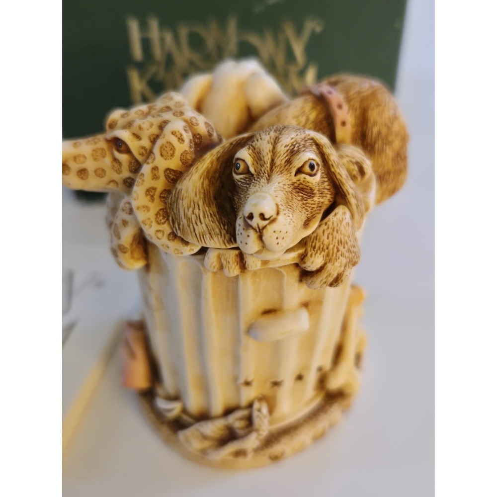 Harmony Kingdom Figurine - Nic Nac Paddy Wac (1996) Trinket‎ Box
